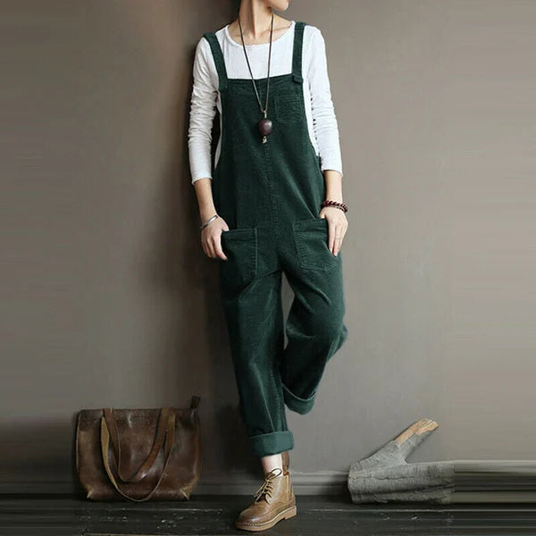 Valenzora | Lässiger Cord-Overall