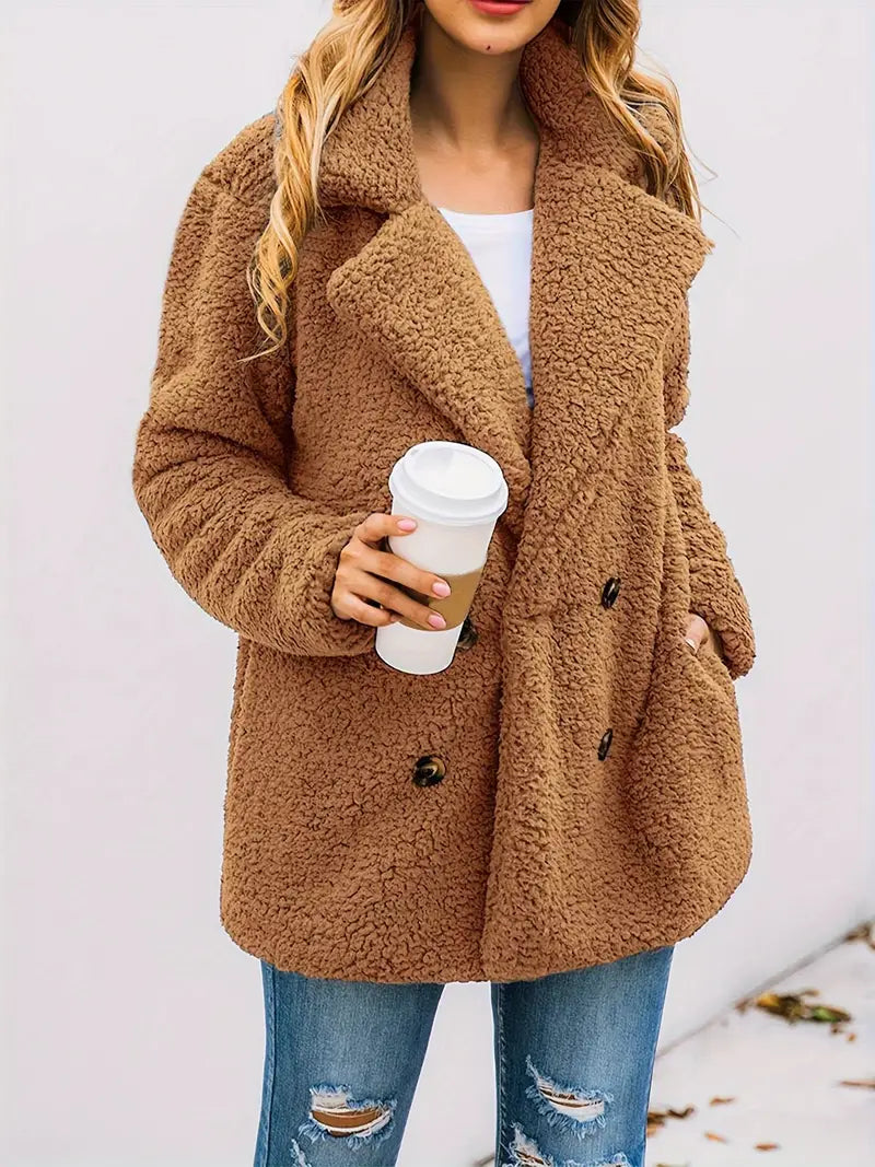 René | Luxury teddy jacket for the cold season