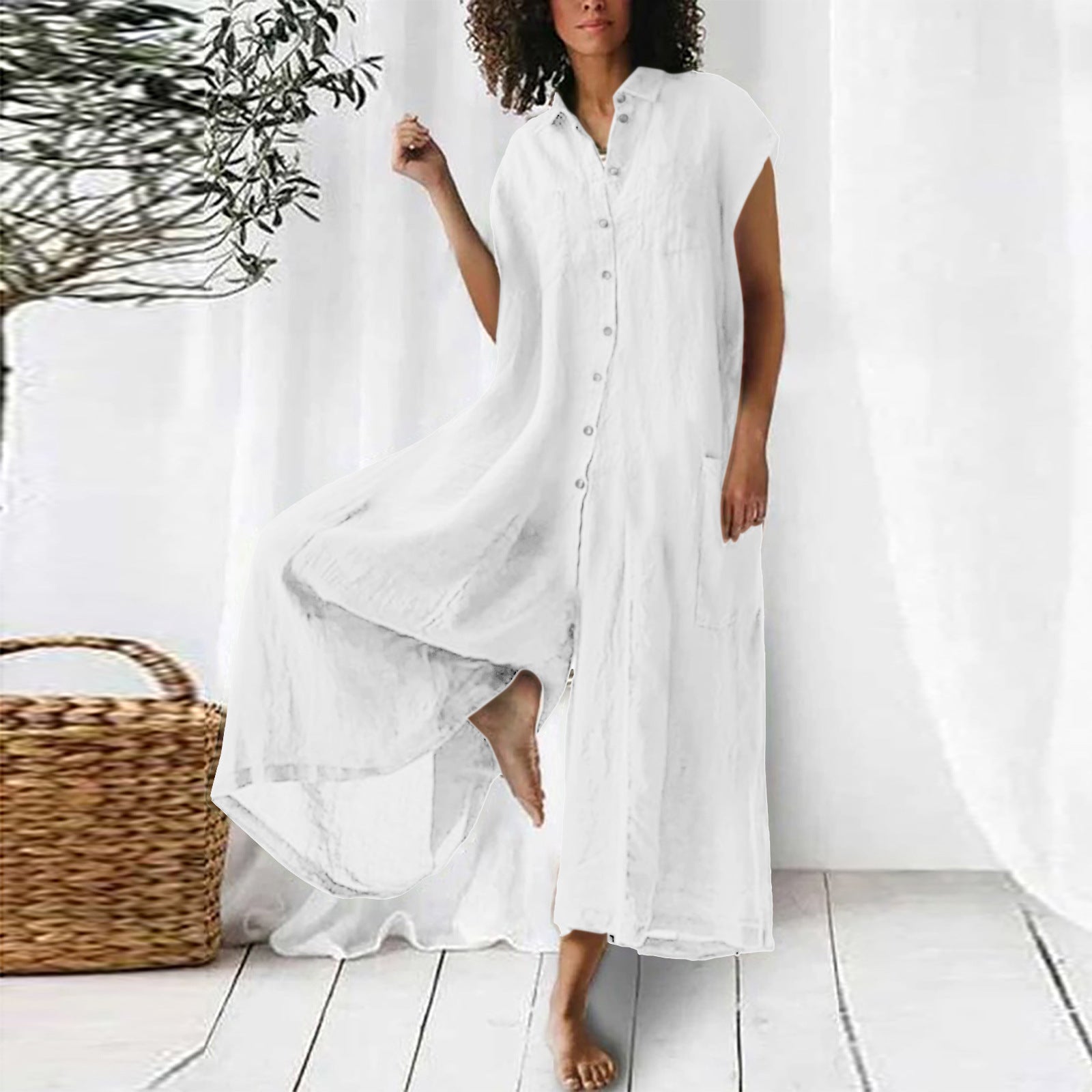 Valenzora | Super stylischer Leinen-Jumpsuit für Damen