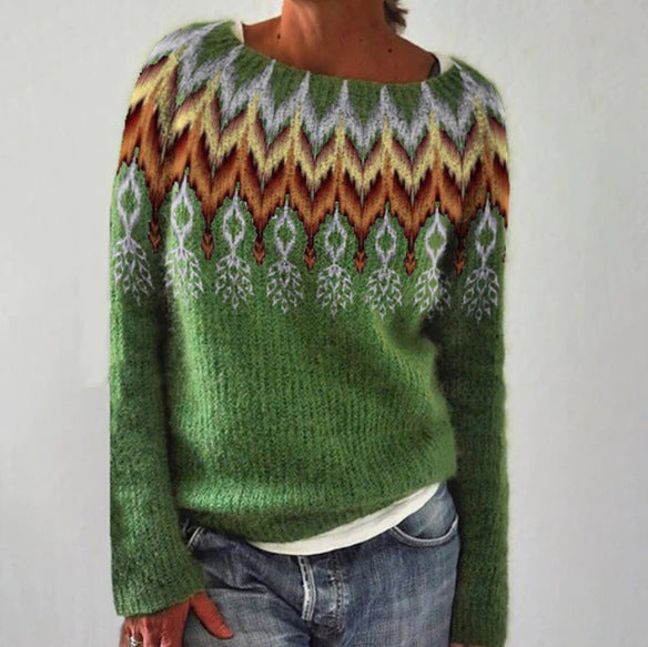 Valenzora | Women's Retro Sweater