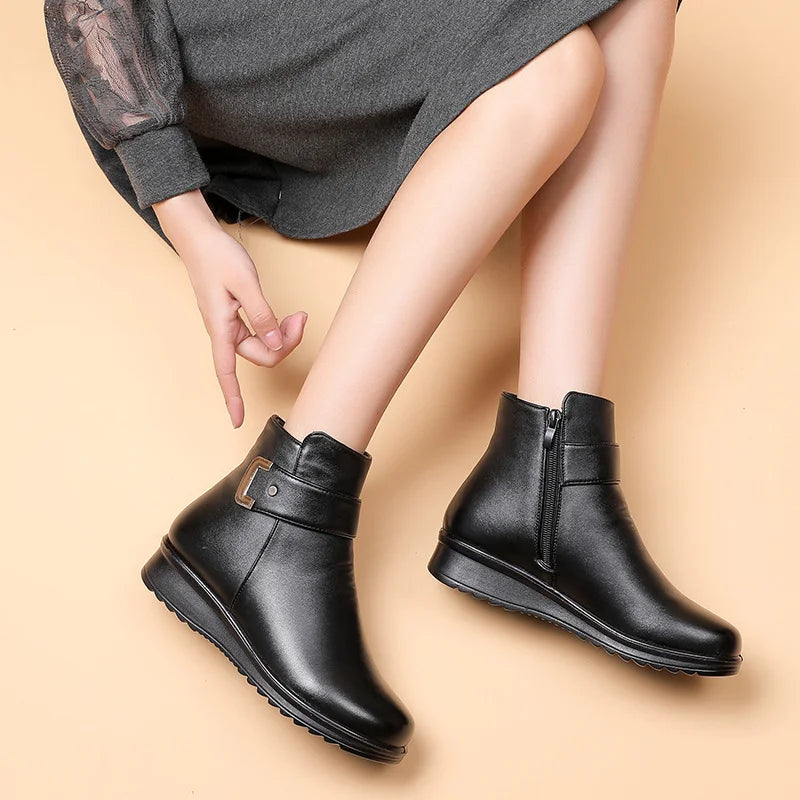 Valenzora | Warme Winterstiefel für Damen
