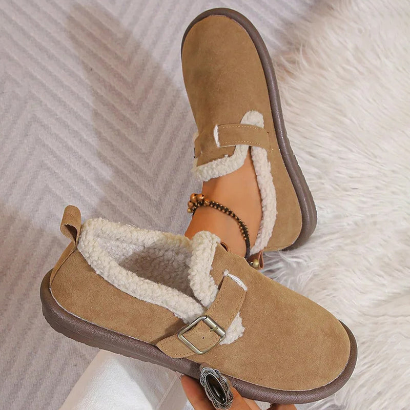 Valenzora | Warme und bequeme flache Schuhe