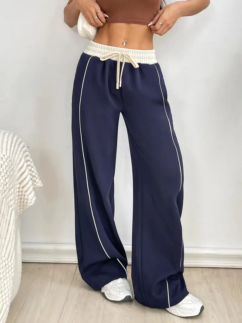 Valenzora | Comfortable wide-leg jogging pants with stretch for women