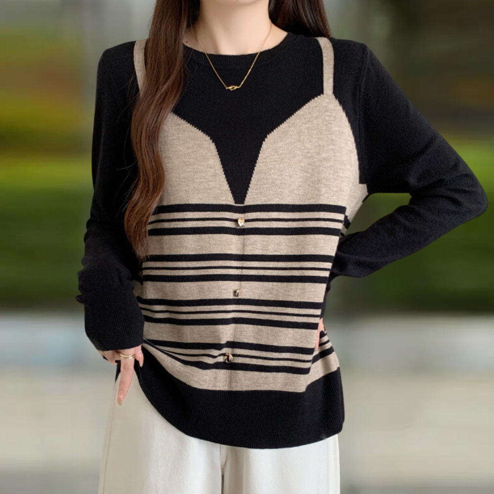 Valenzora | Fashionable knit sweater for women