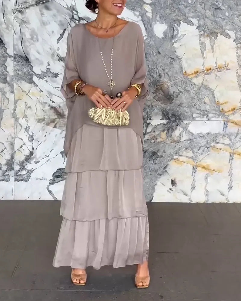 Valenzora | Elegantes langes Kleid