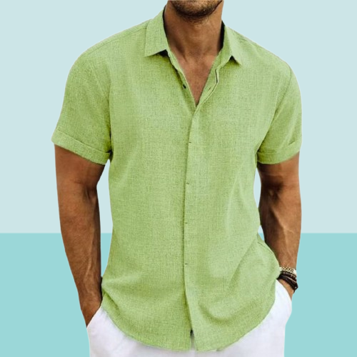 Valenzora | Short-sleeved shirt made of vegan microfiber