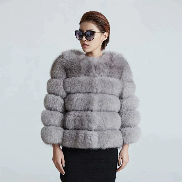 Valenzora | Elegante Pelzjacke