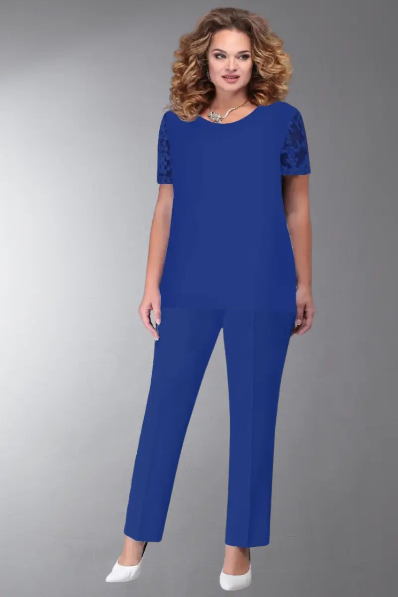 Valenzora | 3-teiliges Chiffon-Hochzeitskleid-Set für Damen