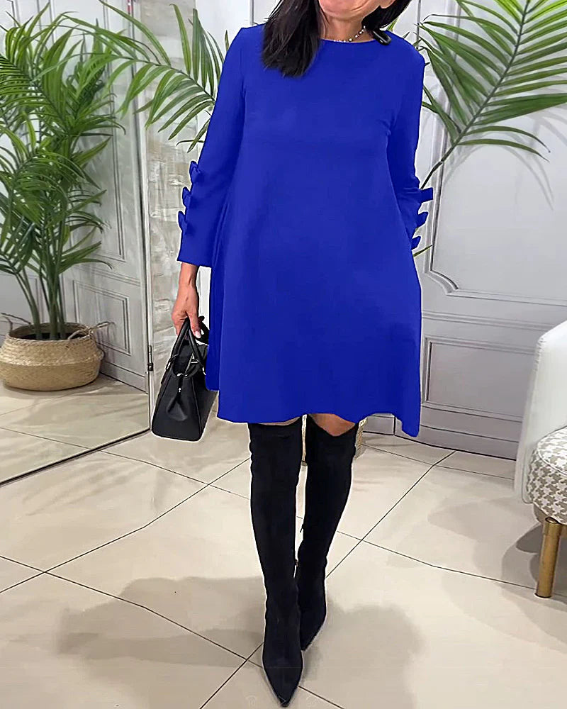 Valenzora | Elegant long-sleeved dress