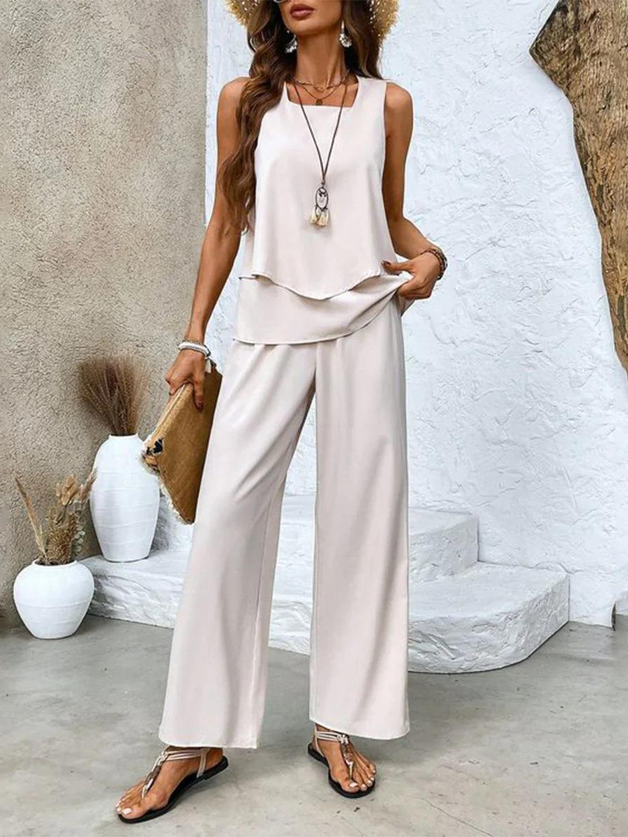 Valenzora | Stylish floral top and pants set