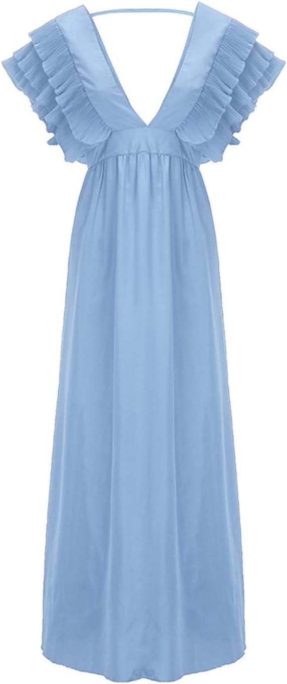 Valenzora - Elegantes Kleid mit gerafften Ärmeln