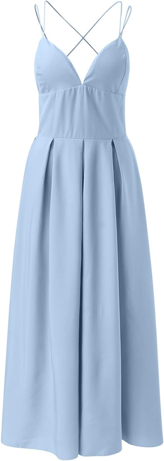 Valenzora | A light dress with delicate spaghetti straps