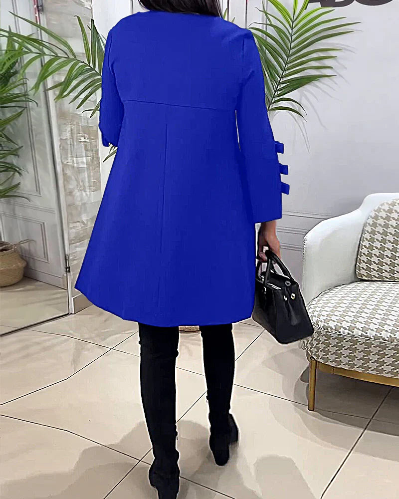 Valenzora | Elegant long-sleeved dress
