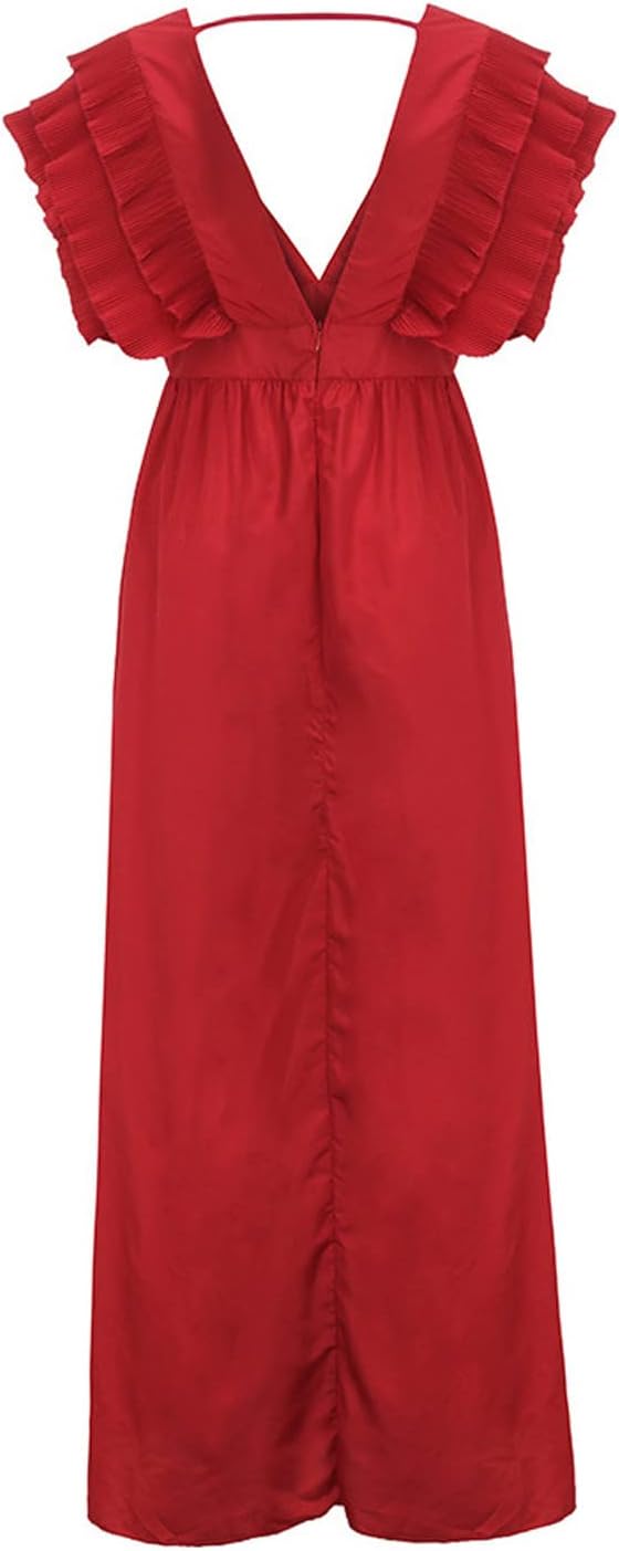 Valenzora - Elegantes Kleid mit gerafften Ärmeln