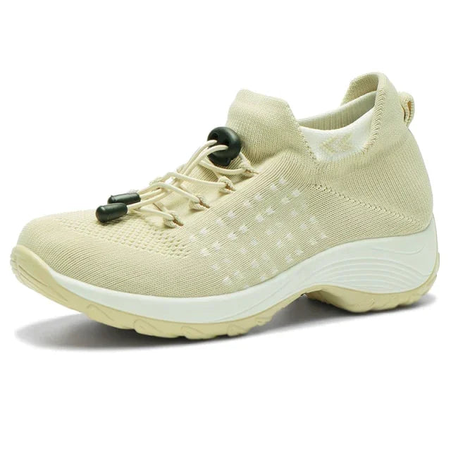Valenzora – Atmungsaktive Slip-On-Gehschuhe für Damen | Leichte Mesh Slip-On Wander-Sneaker für Damen