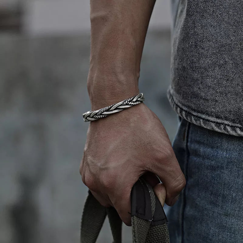 Valenzora | Geflochtenes Silberarmband