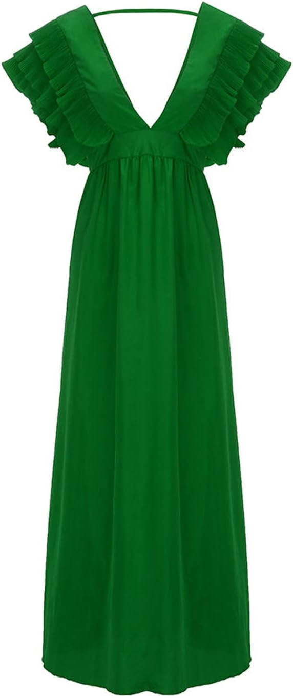 Valenzora - Elegantes Kleid mit gerafften Ärmeln