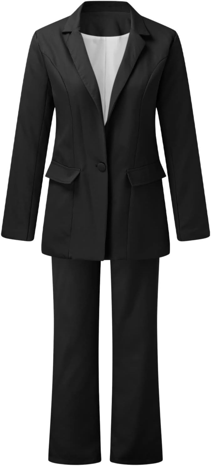 Valenzora Women's Suit – Stylish two-piece suit with blazer and trousers, elegant trouser suit for business, evenings and events