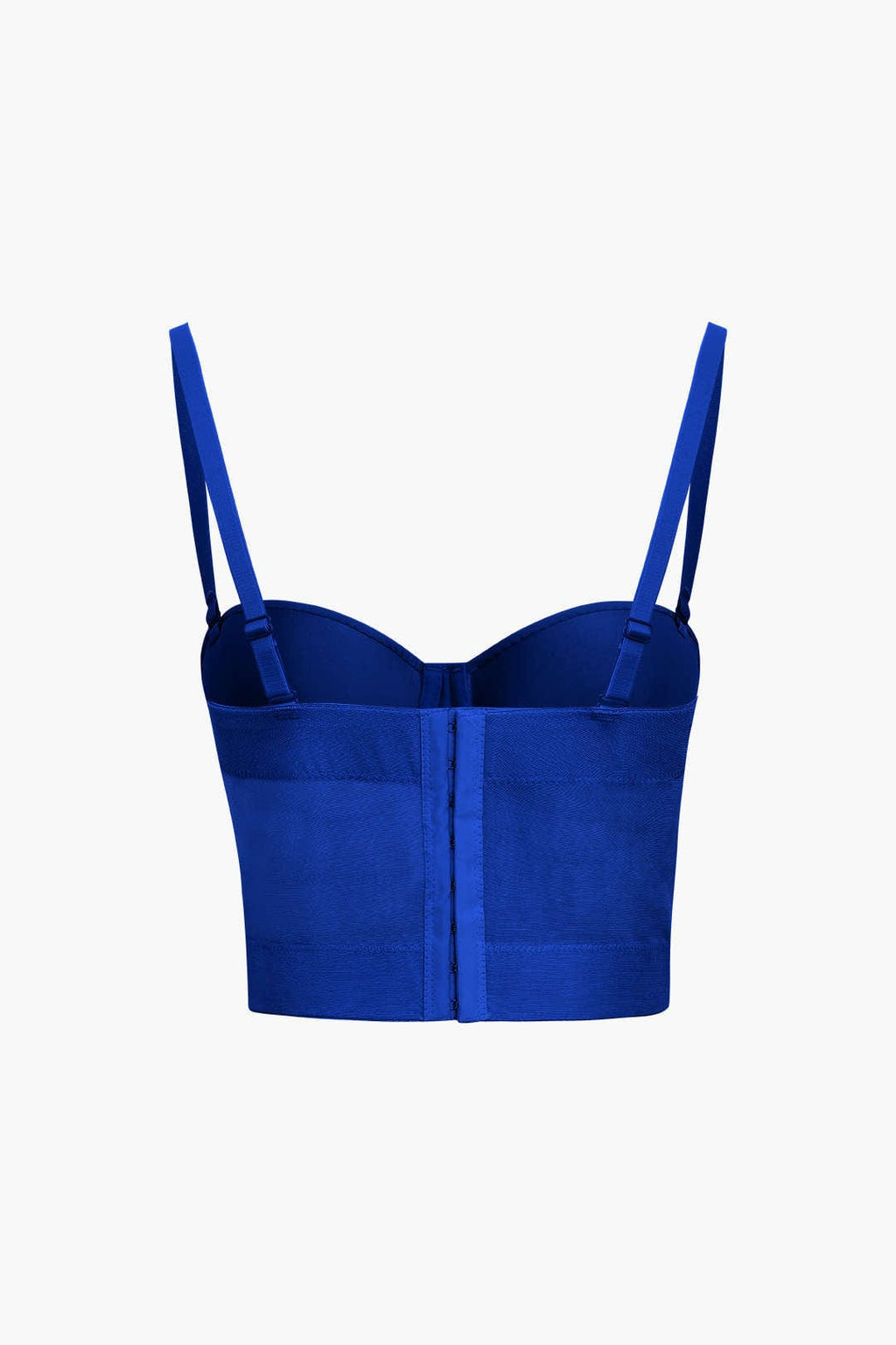Valenzora | Figurbetontes Bustier-Top mit Bügelkörbchen und transparenter Mesh-Struktur