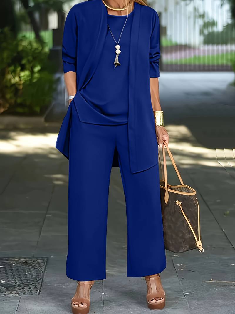 Valenzora | Elegantes dreiteiliges Ensemble für Damen