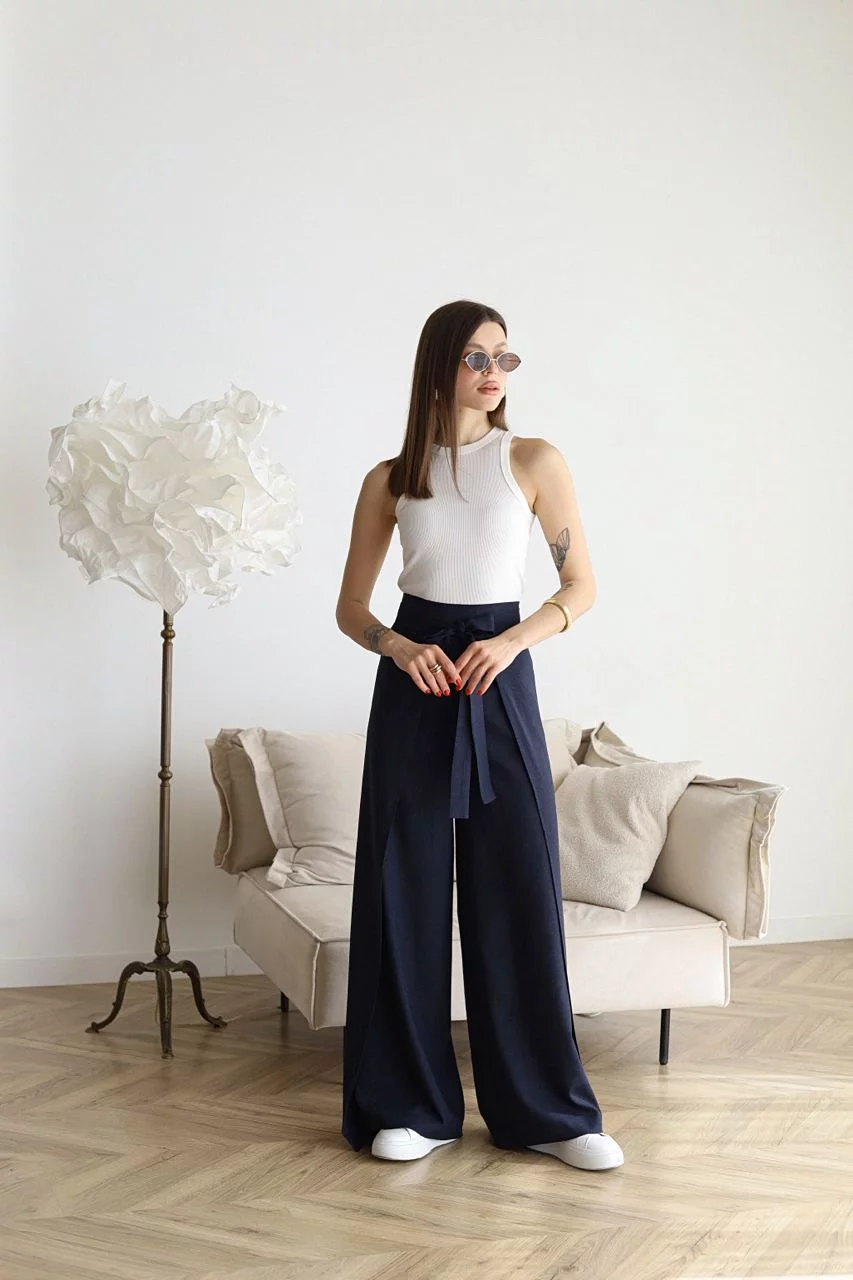 Leona️ | Weite Leinenhose