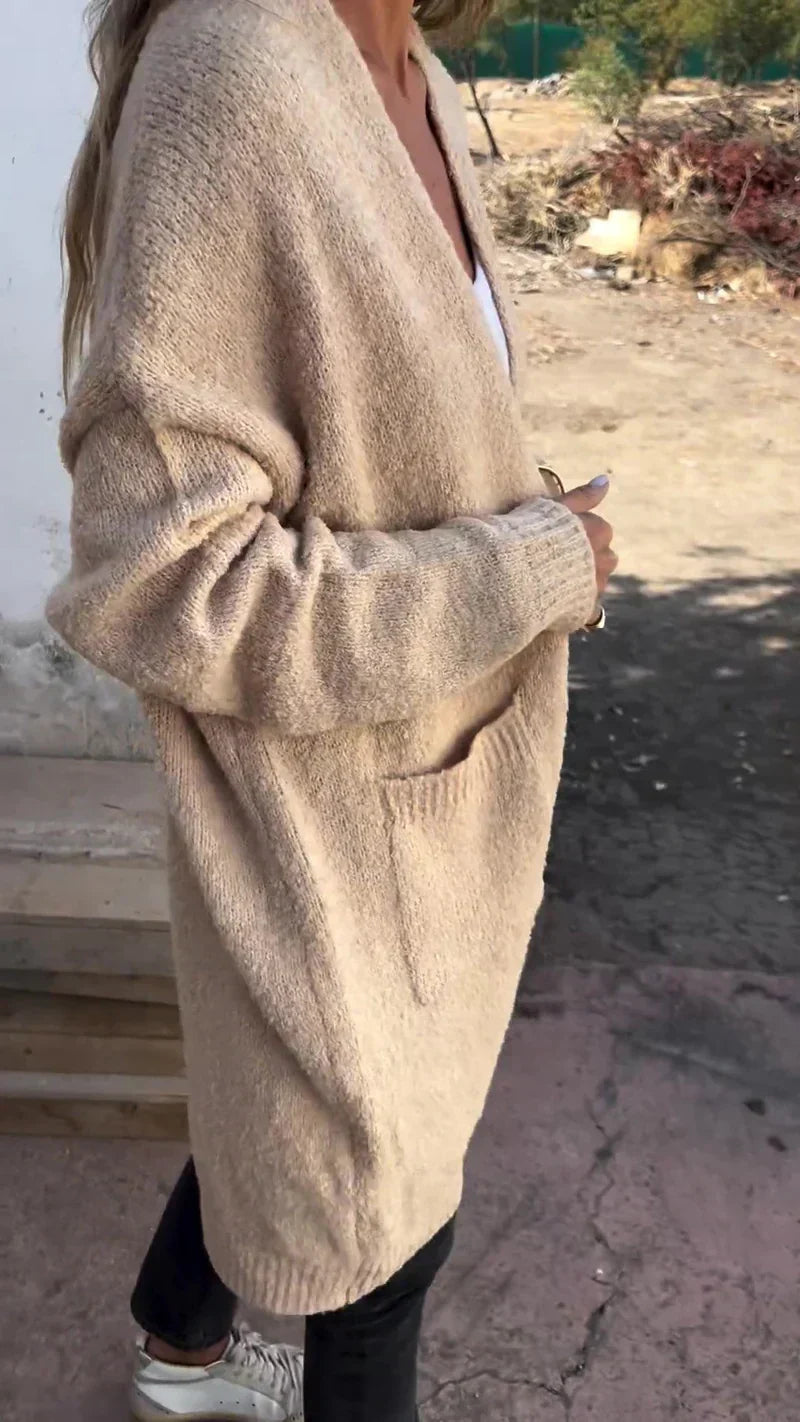 Valenzora | Cozy knitted coat
