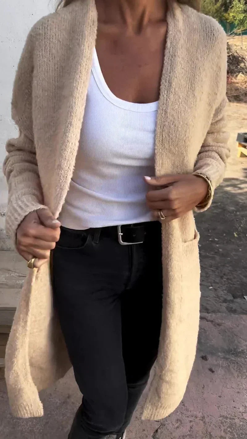 Valenzora | Cozy knitted coat