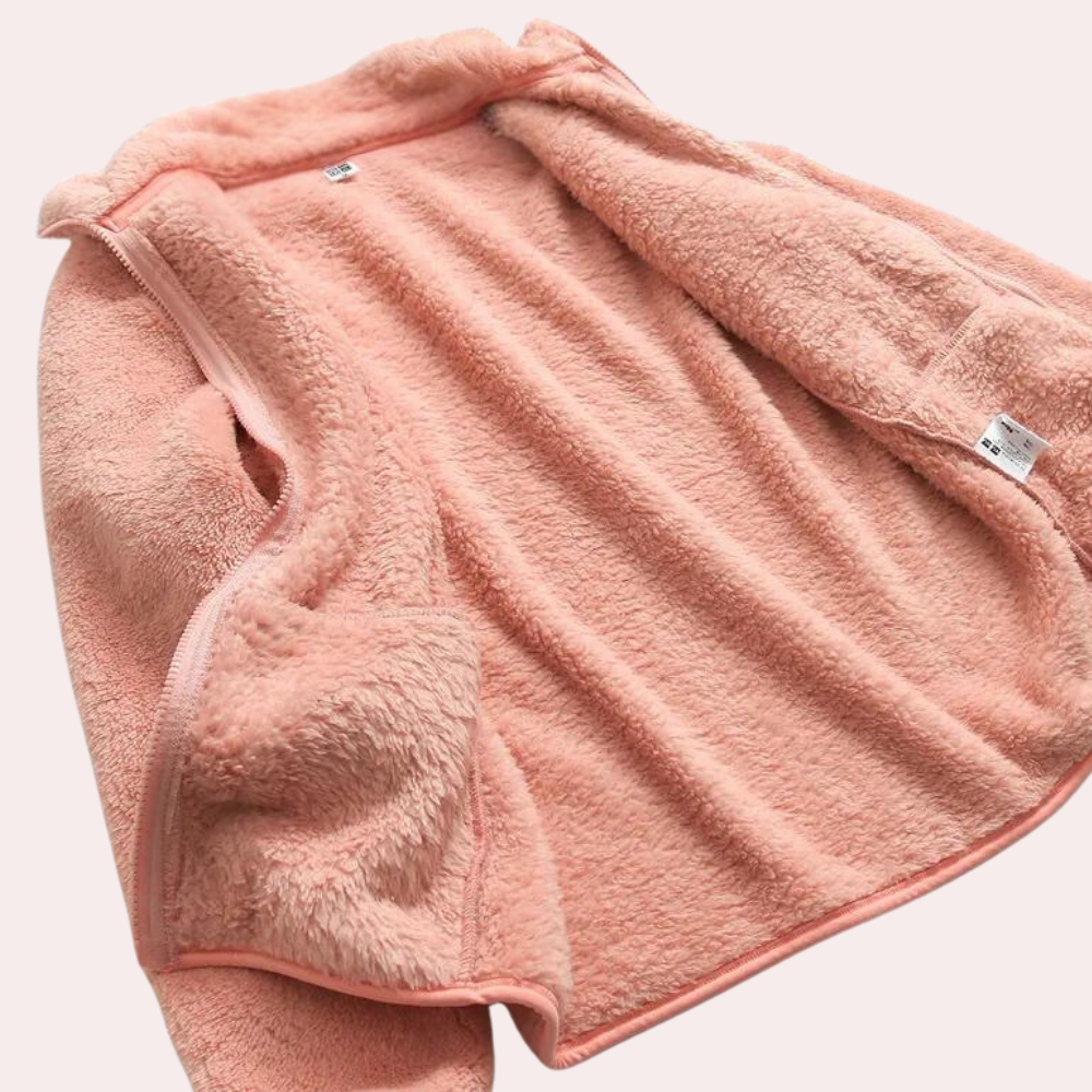 Valenzora | Stylish winter fleece jacket for women