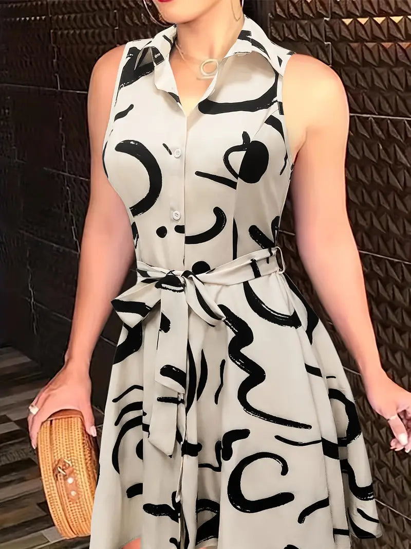 Sleeveless dress for women