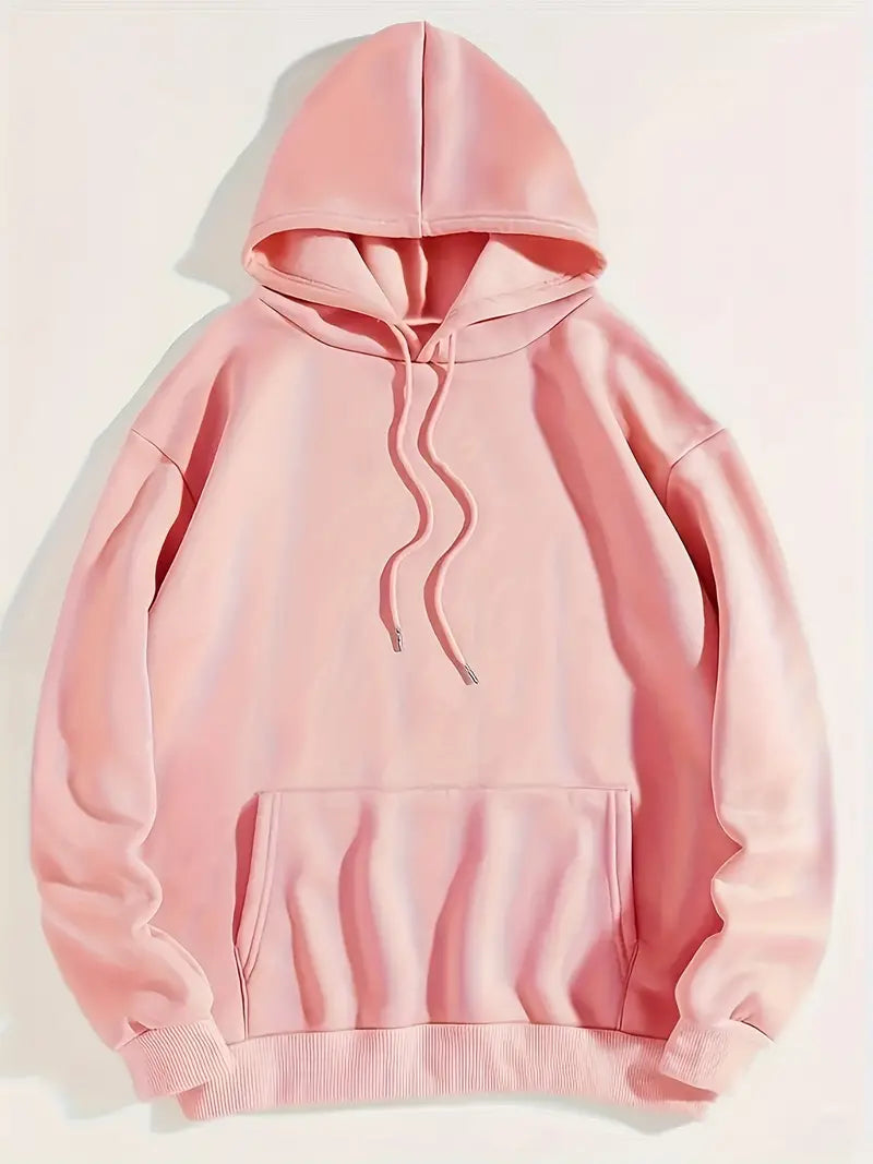 Valenzora | Comfortable solid color women's hoodie with hood