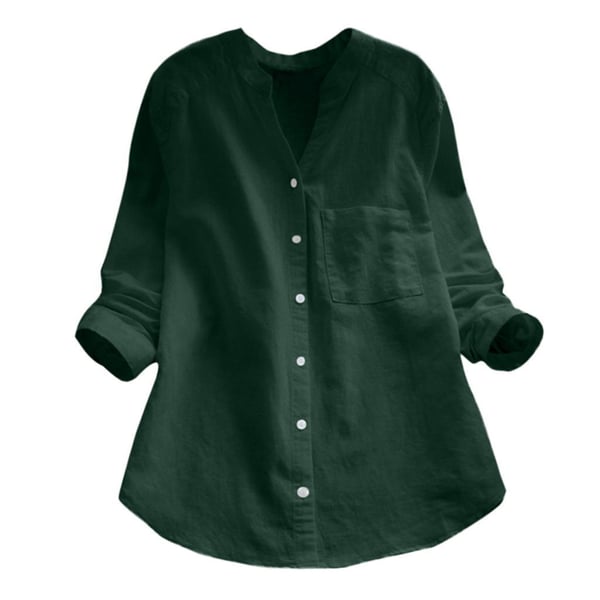 Valenzora | Casual, loose-fitting shirt made of linen-cotton blend