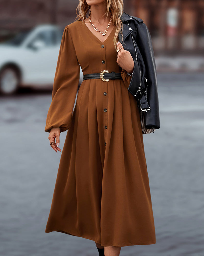 Noa™ – Elegantes Herbstkleid