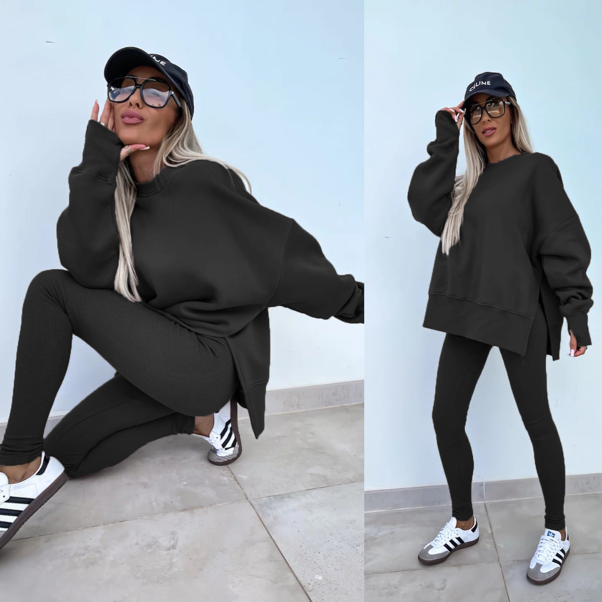 Valenzora | Women's Relaxed Style Suit with Long Sleeves – Winter Set