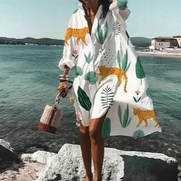 Valenzora | Fashionably updated shirt dress