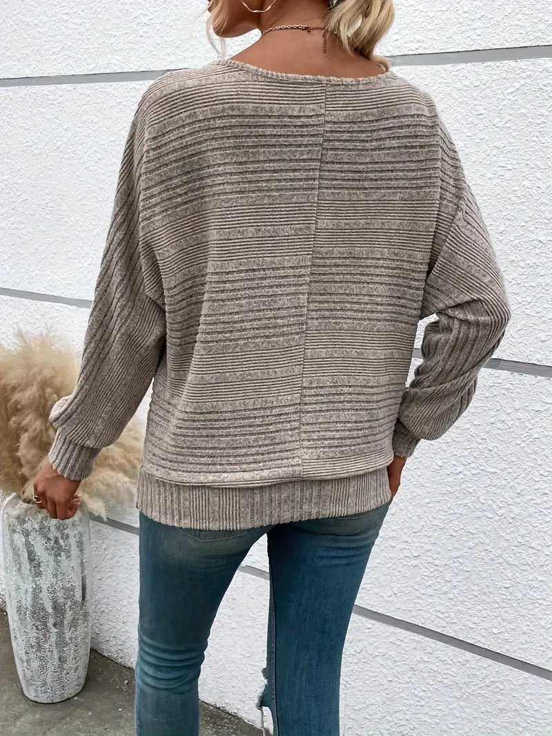 Valenzora | Striped Sweater for Effortless Everyday Style for Women