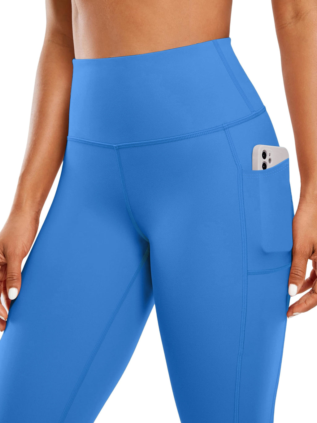 Valenzora | Schnelltrocknende Damen-Yogahose mit hoher Taille und Tasche
