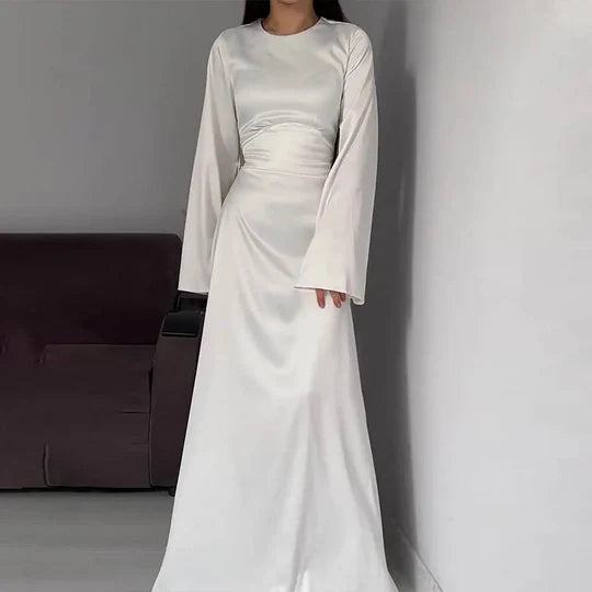 Valenzora | Long Satin Dresses for Women Style
