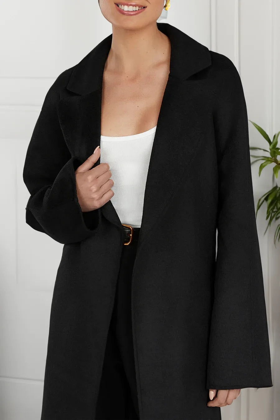 Valenzora Trenchcoat | Stylischer, langer Damen-Trenchcoat im Oversized-Stil