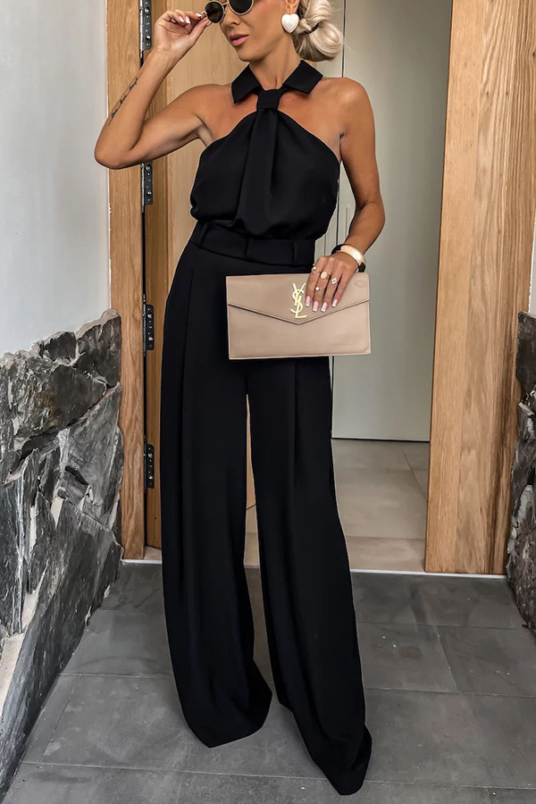 Elegant Allure Halter Set