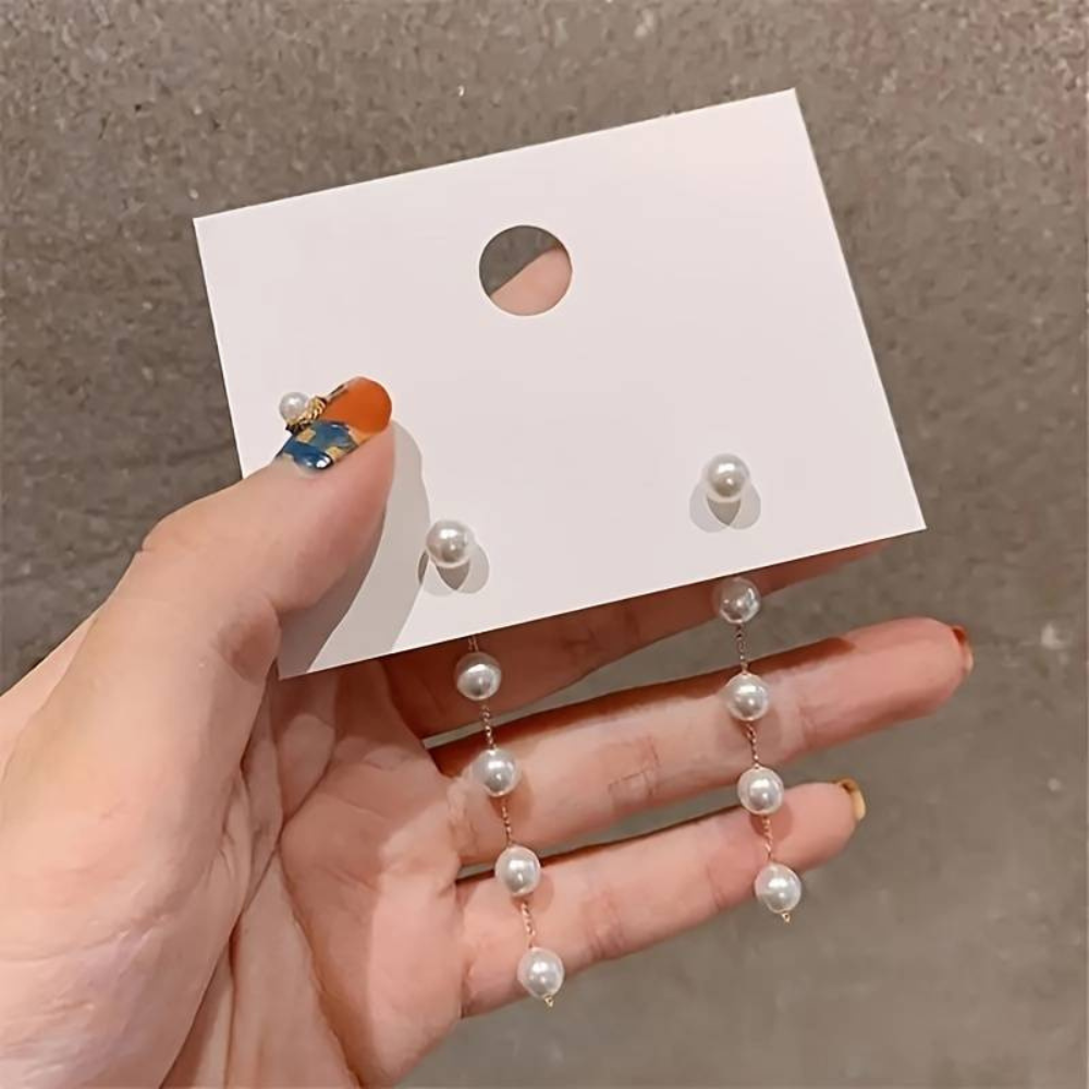 Valenzora | Pearl Drop Earrings for Women