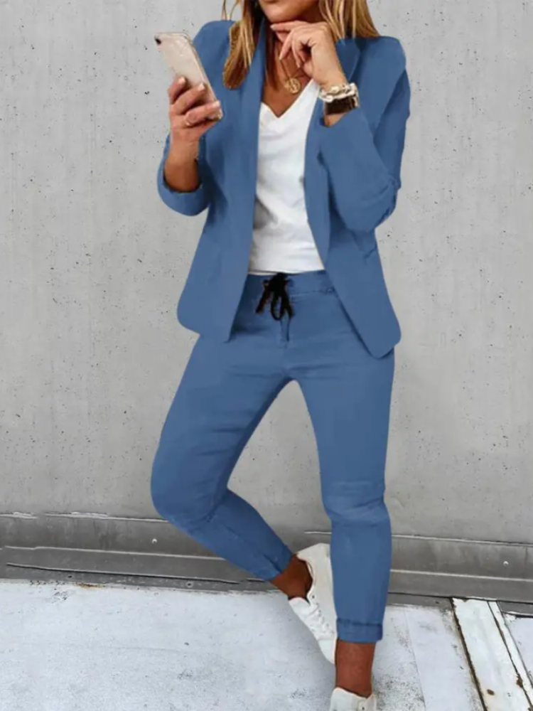 Valenzora | Elegantes Blazer-Set (BLAZER + HOSE)