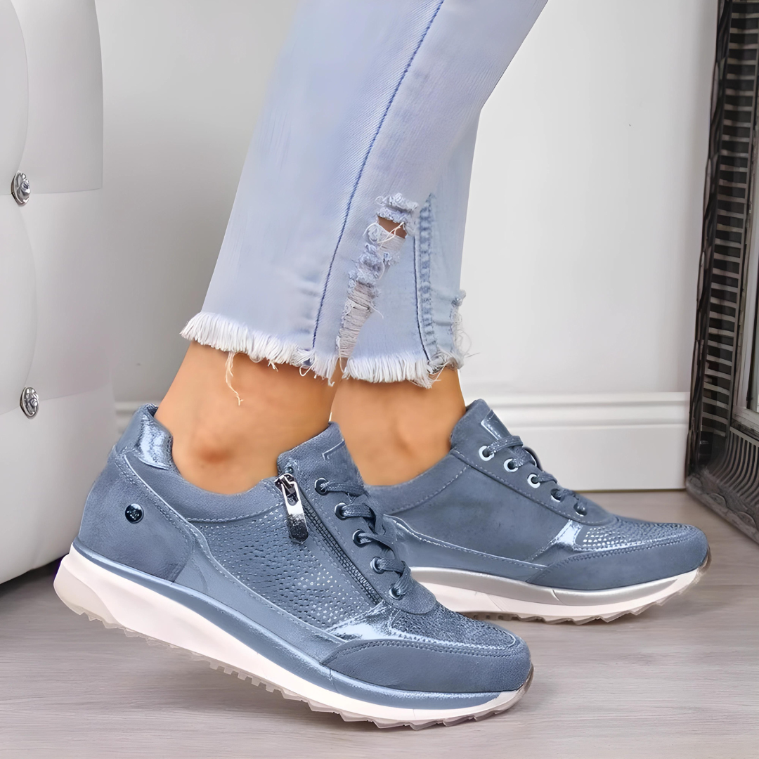 Valenzora - Glamorous, comfortable casual sneakers | Sporty-chic sneakers