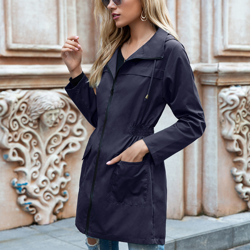 Valenzora | Stylish waterproof rain jacket with