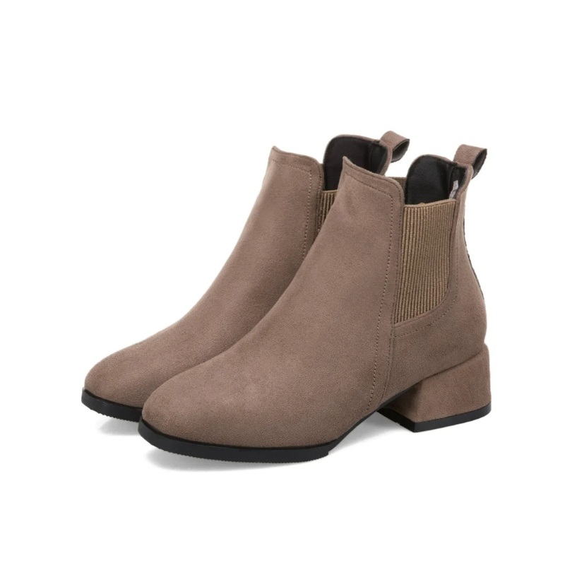 Valenzora | Elegante Stiefeletten mit Blockabsatz für Damen