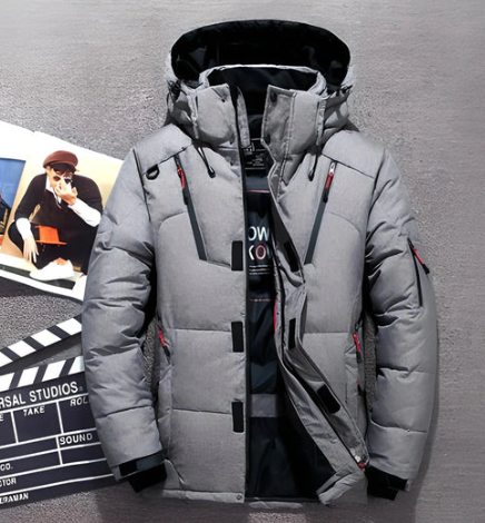Luxurious down jacket