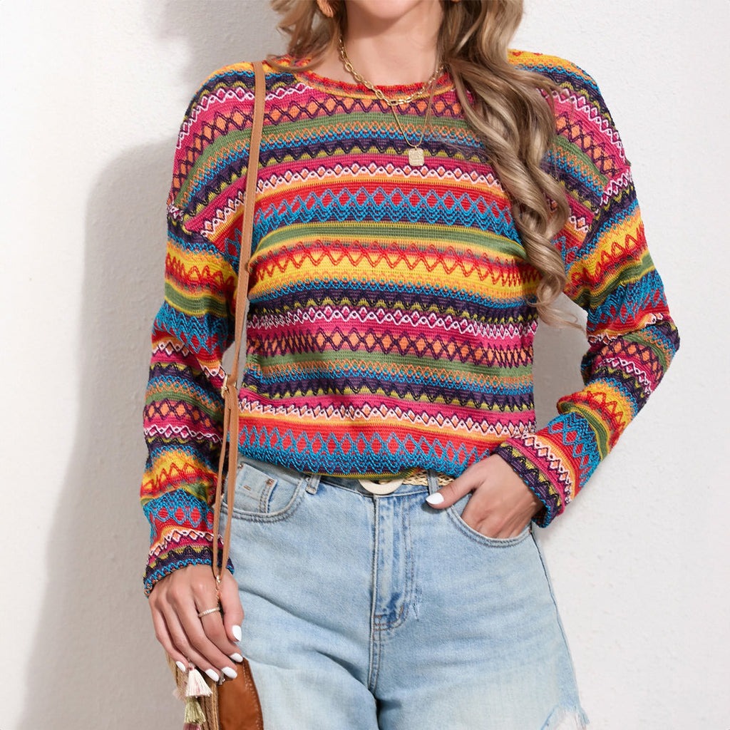 Valenzora | Retro autumn sweater