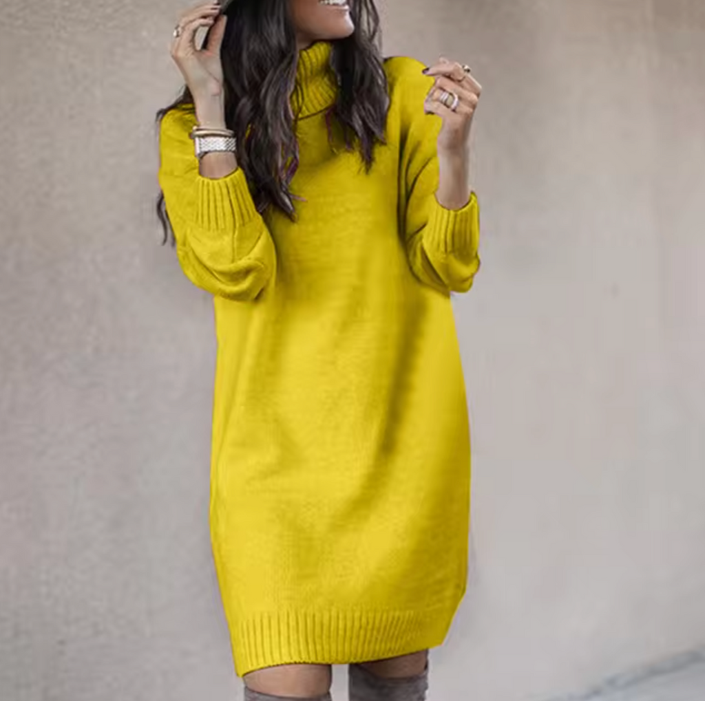 – Lockeres Strickkleid