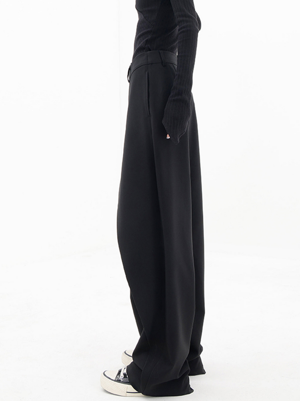 ANNA™ - Asymmetric baggy trousers