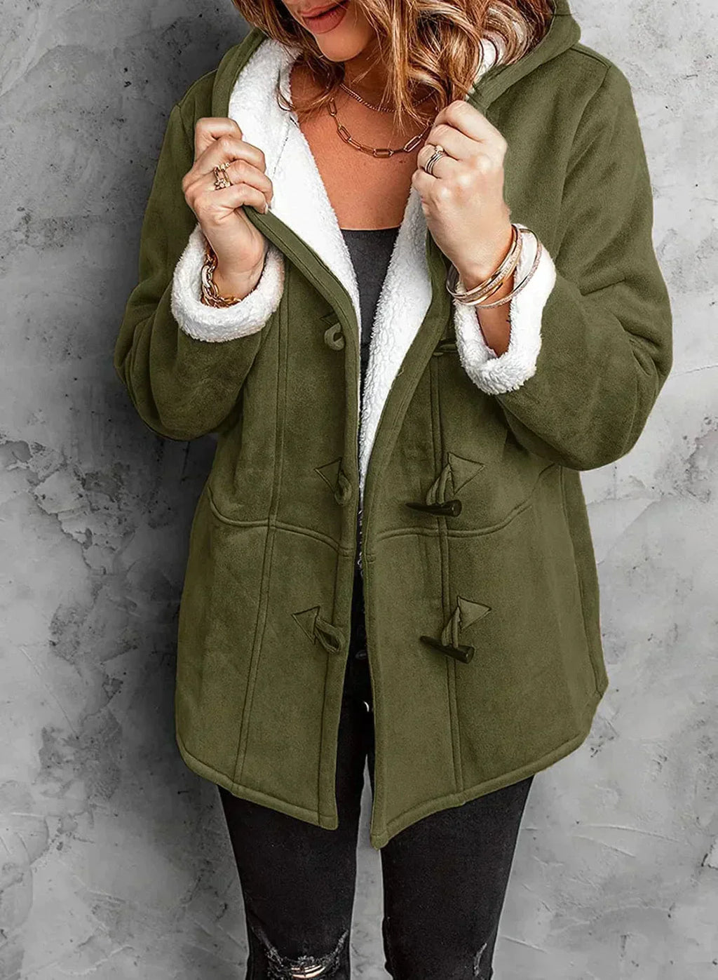 Valenzora | Warm jacket with hood