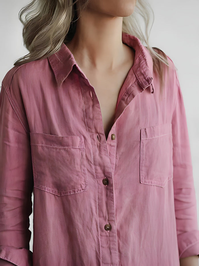 Scarlett™ – Langärmeliger Overall mit Knöpfen